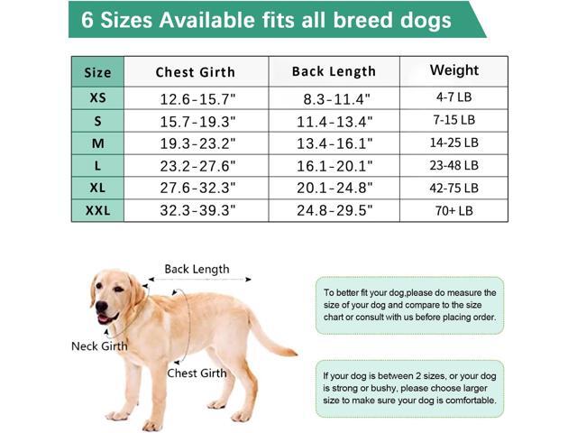 Kuoser Recovery Suit for Dogs Cats After Surgery, Professional Pet Recovery Shirt Dog Abdominal Wounds Bandages, Substitute E-Collar & Cone,Prevent...