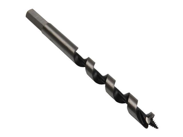 Drill America DMS73-2100 Carbon Steel Nail Buster Auger Bit, Polished Finish, Spiral Flute, 7/8' Size, 18' Length