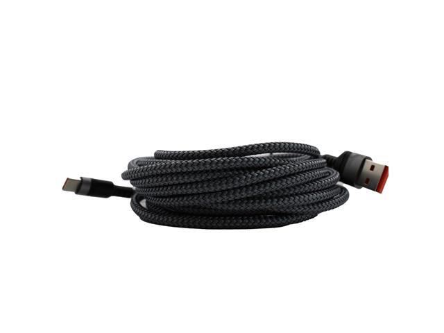Jaspertronics Twelve Foot Long Length (4M) USB to USBC Connector Charging Cable for All USBC Charged Smart Phones, Tablets, Laptops, and More!