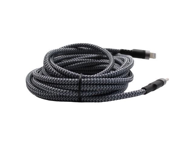 Jaspertronics Twelve Foot Long Length (4M) USBC to Lightning Connector Charging Cable for All USBC Charged Smart Phones, Tablets, Laptops, and More!