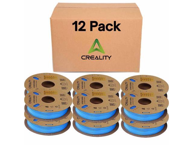 Creality Hyper PLA 3D Printer Filament 12 Pack - 1.75mm, 1kg Spool, Up to 600mm/s High-Speed Printing, +/-0.03mm Accuracy, Compatible with Creality...