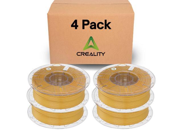 Creality Hyper PLA 3D Printer Filament 4 Pack - 1.75mm, 1kg Spool, Up to 600mm/s High-Speed Printing, +/-0.03mm Accuracy, Compatible with Creality...