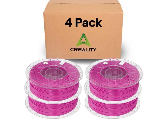 Creality Hyper PLA 3D Printer Filament 4 Pack - 1.75mm, 1kg Spool, Up to 600mm/s High-Speed Printing, +/-0.03mm Accuracy, Compatible with Creality...