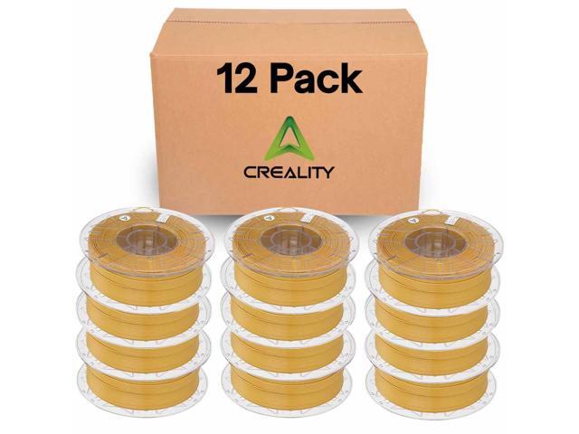 Creality Hyper PLA 3D Printer Filament 12 Pack - 1.75mm, 1kg Spool, Up to 600mm/s High-Speed Printing, +/-0.03mm Accuracy, Compatible with Creality...