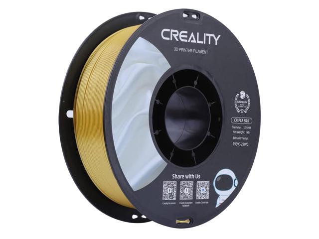 Creality Silk PLA Filament - 1.75mm, High Gloss Texture, 2.2lb Spool, Clog-Free, Easy Mold, Compatible with Creality Ender, CR Series, and Most FDM...
