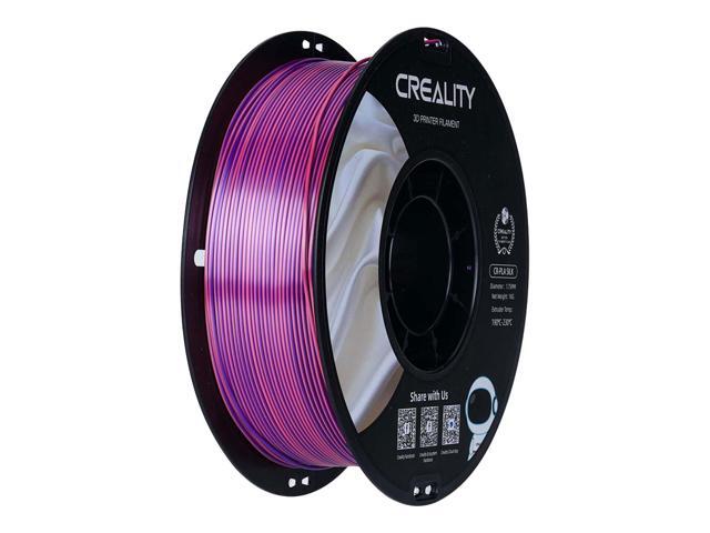 Creality Silk PLA Filament - 1.75mm, High Gloss Texture, 2.2lb Spool, Clog-Free, Easy Mold, Compatible with Creality Ender, CR Series, and Most FDM...
