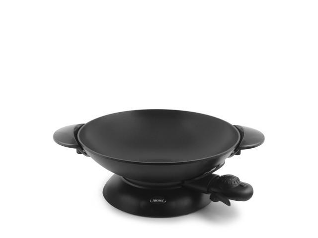 Aroma Housewares AEW-307 Electric Wok, 5 Qt, Black