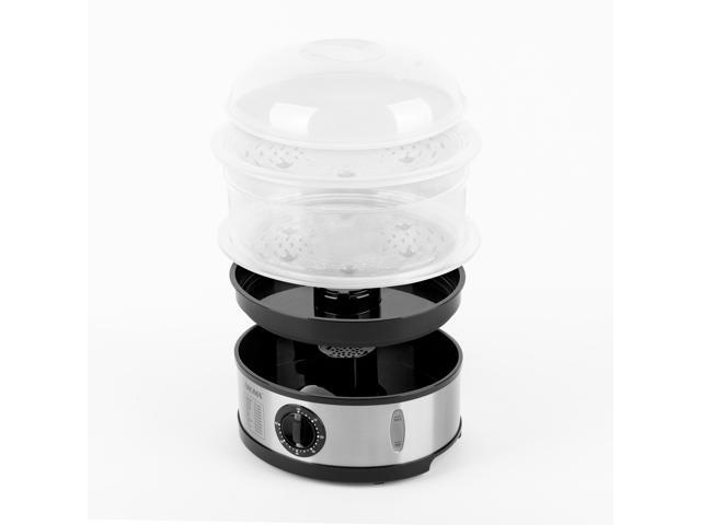 Aroma Housewares 5-Quart Food Steamer, Stainless Steel