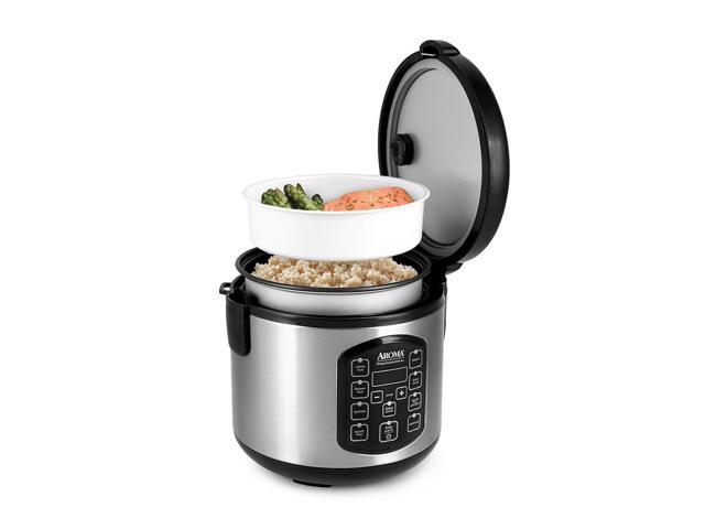 Aroma Housewares ARC-954SBD Rice Cooker, 4-Cup Uncooked 2.5 Quart, Professional Version