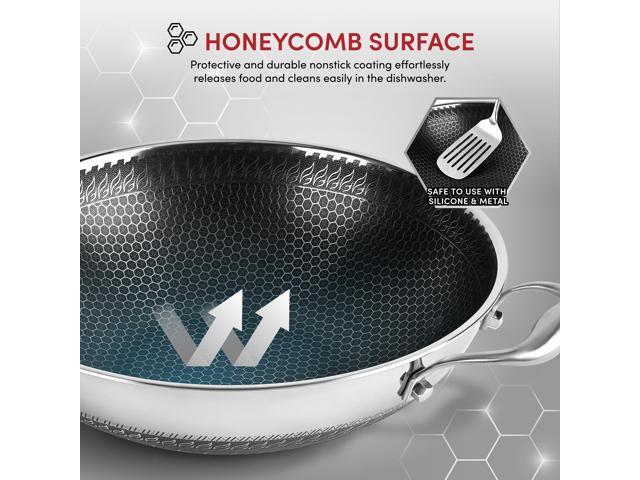 AROMA STAINLESS STEEL WOK