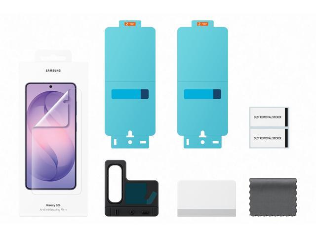 Samsung Official Anti-Reflecting Film For Galaxy S26, Transparent Anti-Scratch, Dust, and Fingerprint Shield, Anti-Glare, High Touch Sensitivity