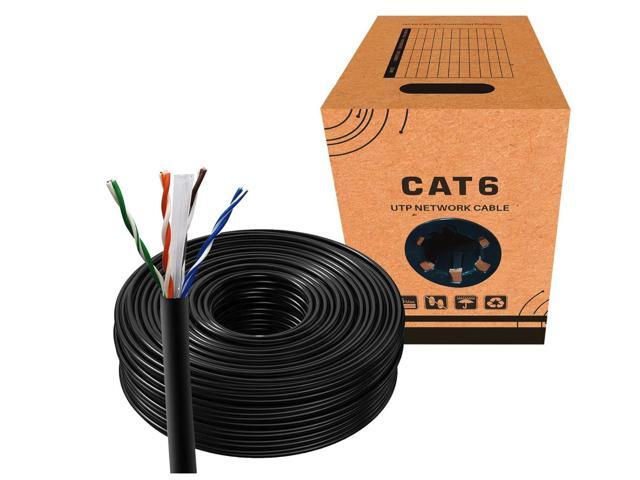 VT Cat6A Riser (CMR), Bulk Ethernet Cable, 1000ft, Blue, 23AWG Solid Bare Copper, Unshielded Twisted Pair (U/UTP), 750MHz, PoE++ 100W, ETL Listed