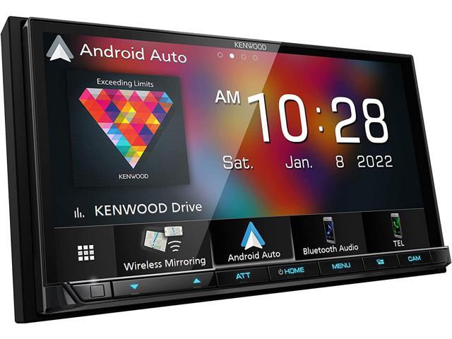 Kenwood - DMX9708S 7" Wireless Carplay/ Android Auto, Bluetooth, High Resolution Digital Media Receiver, Maestro - Black - image 5