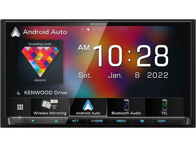 Kenwood - DMX9708S 7" Wireless Carplay/ Android Auto, Bluetooth, High Resolution Digital Media Receiver, Maestro - Black - image 8