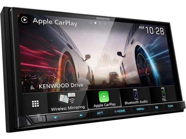 Kenwood - DMX9708S 7" Wireless Carplay/ Android Auto, Bluetooth, High Resolution Digital Media Receiver, Maestro - Black - image 9