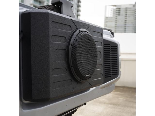 AudioControl - 12” Single-Voice-Coil 2-Ohm Loaded Subwoofer Enclosure - Black - image 4