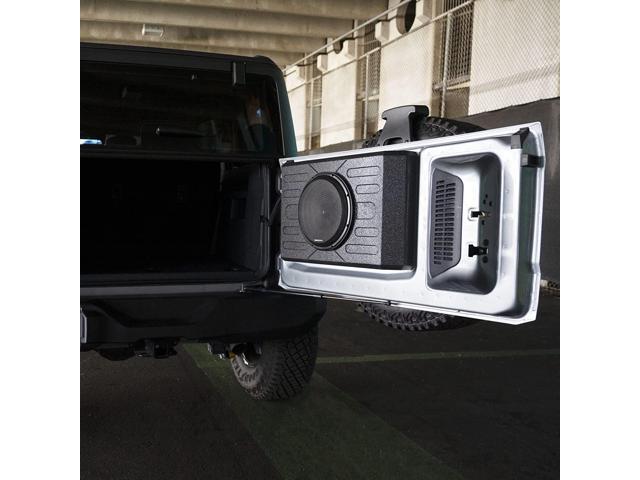 AudioControl - 12” Single-Voice-Coil 2-Ohm Loaded Subwoofer Enclosure - Black - image 5