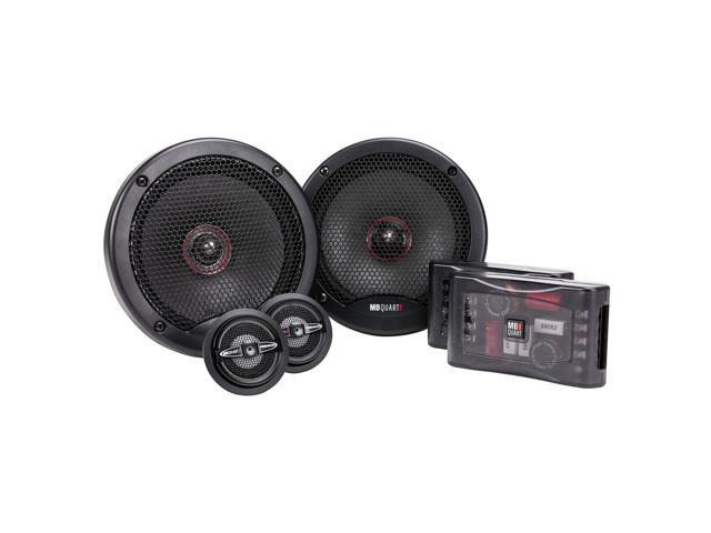 MB Quart - Premium 6-1/2" 2-Way Car Speakers with Aerated Paper Cones (Pair) - Black - image 8