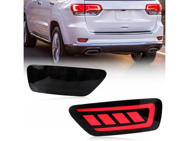 Acaigel 1Pair Rear Bumper Fog Lamp Kit Tail For Jeep Grand Cherokee 2011 - 2021