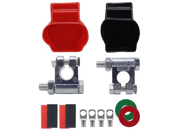 Yingshan Battery Terminal Top Post Kit With Cover For Marine Car Boat Rv And Vehicles