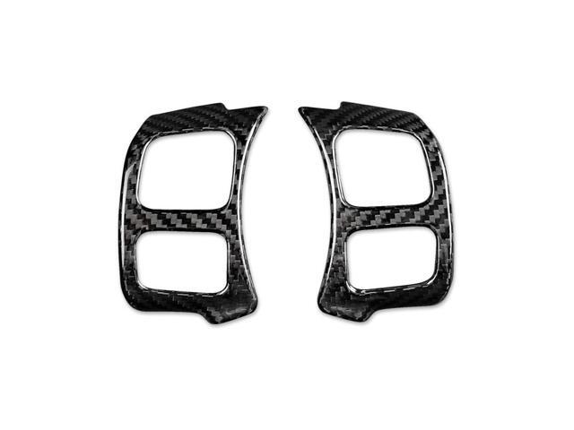 Paiying Car Real Carbon Fiber Steering Wheel Add-On Trim Cover Kit For Lexus IS RC NX