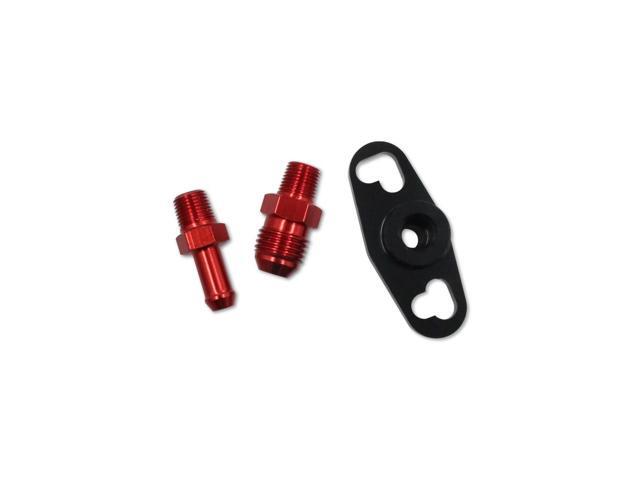 Paiying New Fuel Pressure Regulator Adapter Kit For Toyota Nissan SR20DET 240SX 1/8NPT