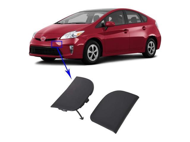 Paiying 2Pcs Front Bumper Tow Eye Hook Cover Cap For Toyota Prius 2012-2015