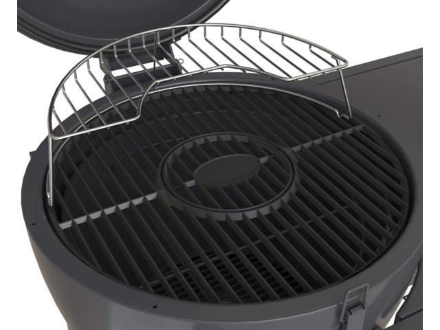 Brand-Man Grills Rodeo Deluxe Steel Kamado with Large Prep Cart