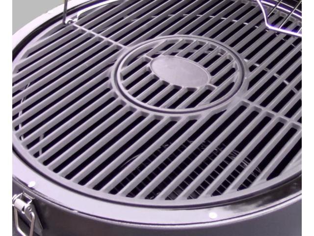 Brand-Man Grills Rodeo Deluxe Steel Kamado with Large Prep Cart