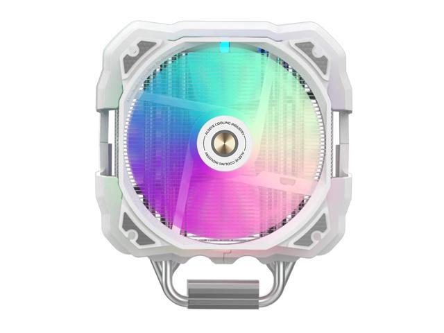 ALSEYE M120D Plus CPU Air Cooler, Temperature Displayed CPU Cooler Comes with Dual ARGB & PWM 120mm Max Series Fans, Compatible with Intel LGA1700...