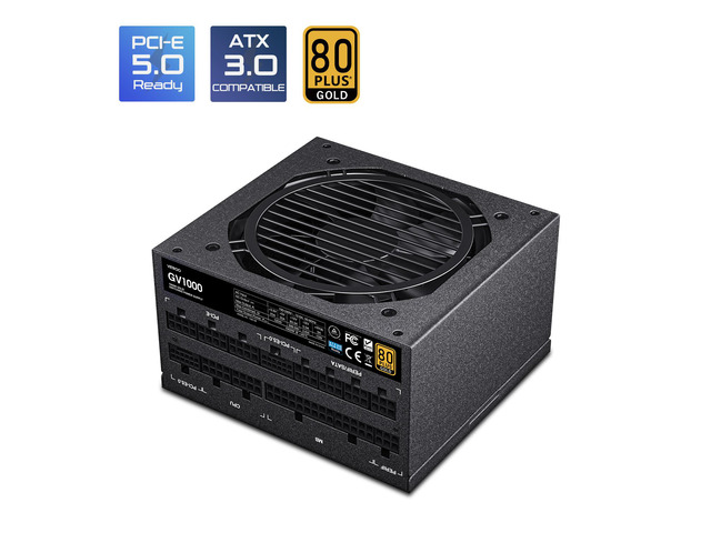 Vetroo 1000W Power Supply ATX 3.0 Ready, Dual 12+4PIN PCIE 5.0 12VHPWR Ports & Three 6+2Pin PCIE ports, Full Modular 80 plus Gold, 12VHPWR Cable...
