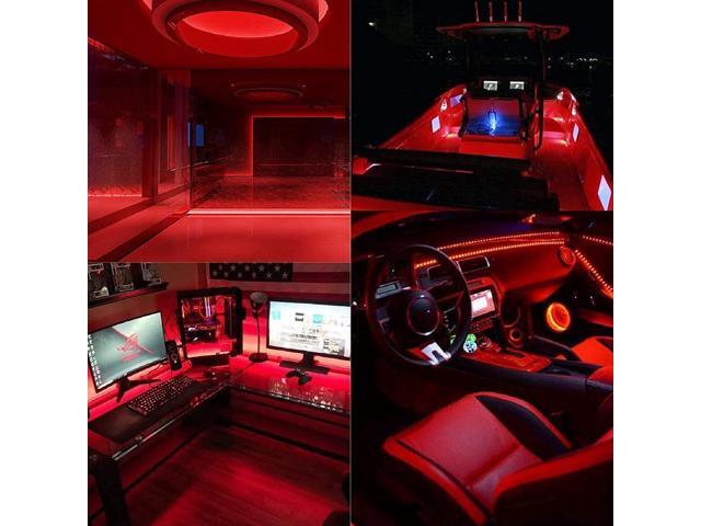 Autolizer 5 meters RED Light Strips 300 LEDs SMD 5050 Waterproof for Holiday / Home / Party / Indoor / Outdoor Decoration