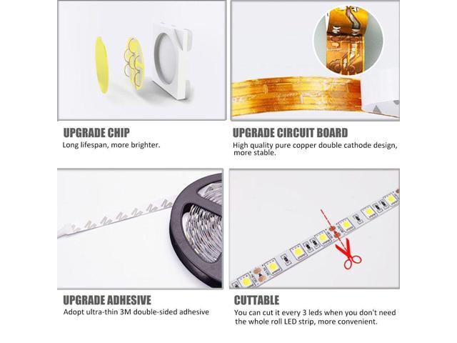 Autolizer 5 meters RED Light Strips 300 LEDs SMD 5050 Waterproof for Holiday / Home / Party / Indoor / Outdoor Decoration