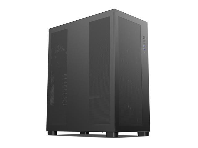 Vetroo S1000 E-ATX Storage NAS Computer PC Case, Supports up to 4 HDDs & 3 SSDs, 10 x 120mm Fans & One 480mm Water Cooler in Front, 9 PCIe Slots...