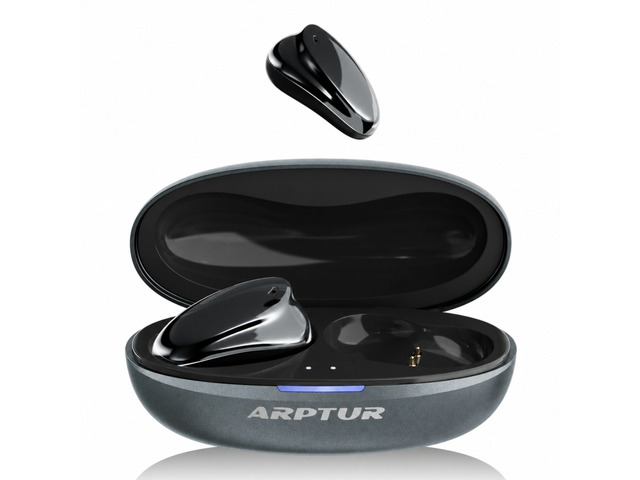 ARPTUR [Model] OTC Hearing Aids for Adults, Rechargeable Invisible-in-Canal Hearing Amplifier with AI Noise Reduction, 5 Listening Modes, 40-Hour...