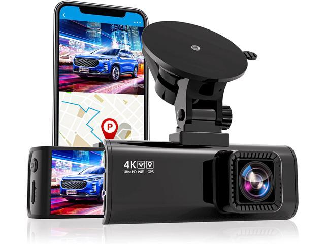 REDTIGER Dash Cam for Cars,4K UHD 2160P Car Camera Front, Wi-Fi GPS,3.16' LCD Screen, Night Vision,170° Wide Angle, WDR,G-Sensor,24H Parking Monitor.