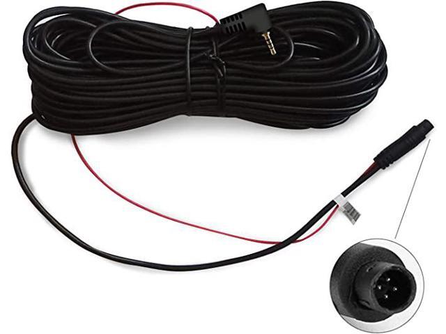 REDTIGER 33Feet Backup Camera Extension Cord Cable for Dash Cam(4 pin,2.5mm)