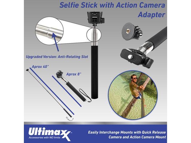 GoPro HERO11 Black Mini Hero 11 Basic Accessory Kit with Monopod and 64GB Bundle