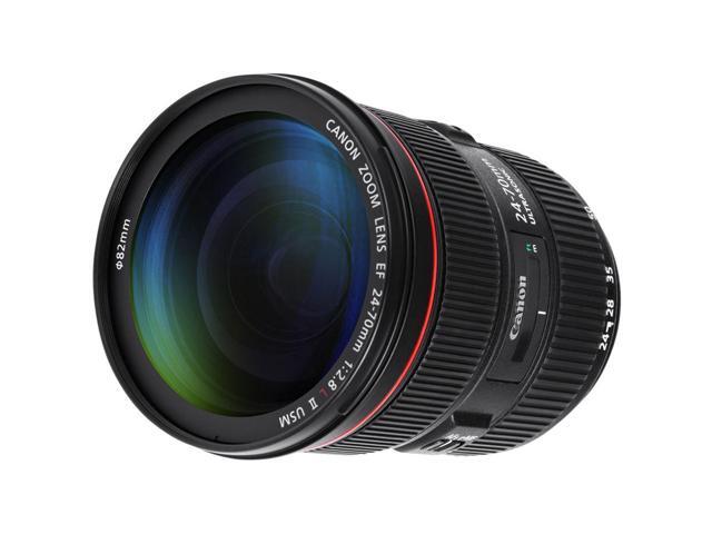 Canon EF 24-70mm f/2.8L II USM Lens 5175B002 - 12PC Accessory Bundle