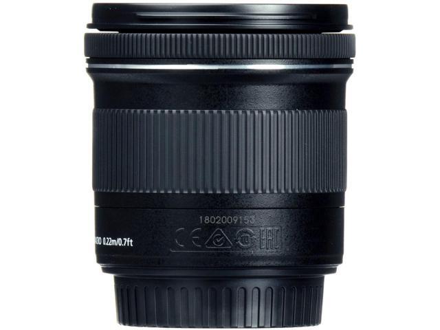 Canon EF-S 10-18mm f/4.5-5.6 IS STM Lens - 7PC Accessory Bundle
