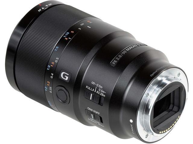 Sony FE 90mm f/2.8 Macro G OSS Lens + Telephoto and Wide Angle Lenses Bundle