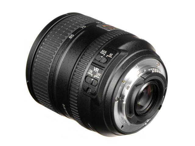 Nikon AF-S NIKKOR 24-85mm f3.5-4.5G ED VR Lens 2204 - 10PC Accessory Bundle