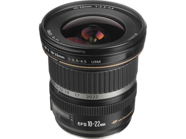Canon EF-S 10-22mm f/3.5-4.5 USM Lens 9518A002 - 7PC Accessory Bundle