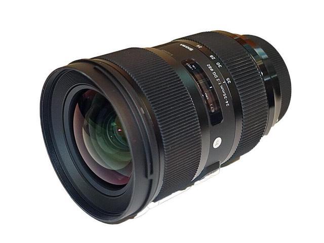 Sigma 24-35mm f/2 DG HSM Art Lens for Canon EF 588954 + Filter Kit Bundle