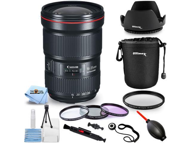 Canon EF 16-35mm f/2.8L III USM Lens 0573C002 + Lens Pouch + Filter Kit Bundle