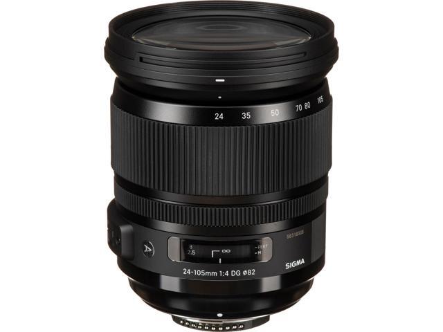 Sigma 24-105mm F/4 DG OS HSM Art Lens for Nikon 635-306 - 7PC Accessory Bundle