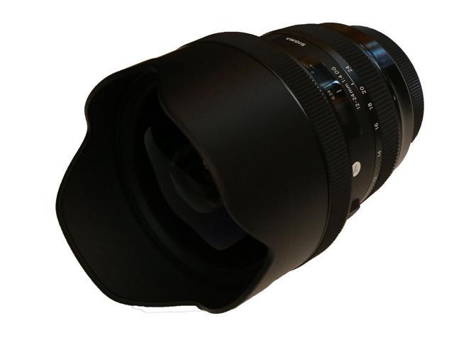 Sigma 12-24mm f/4 DG HSM Art Lens for Nikon F + 32GB + Lens Pouch Bundle