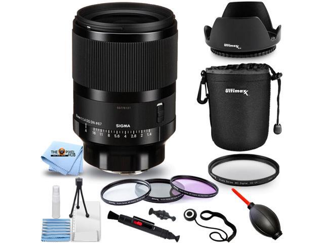 Sigma 35mm f/1.4 DG DN Art Lens for Sony E 303965 - 10PC Accessory Bundle