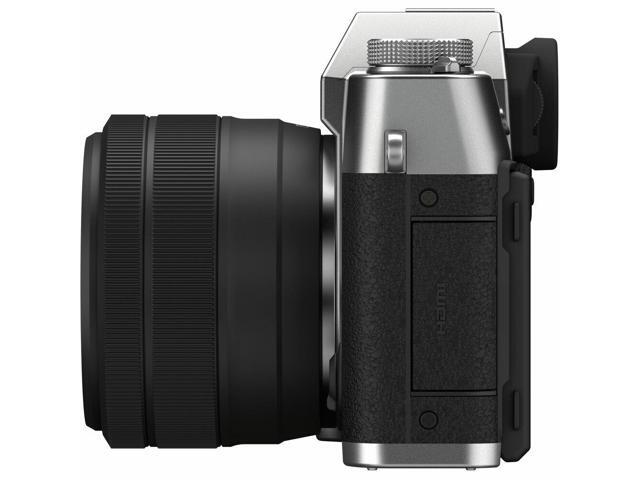 FUJIFILM X-T30 II Mirrorless Camera with XC 15-45mm OIS PZ Lens (Silver) Bundle