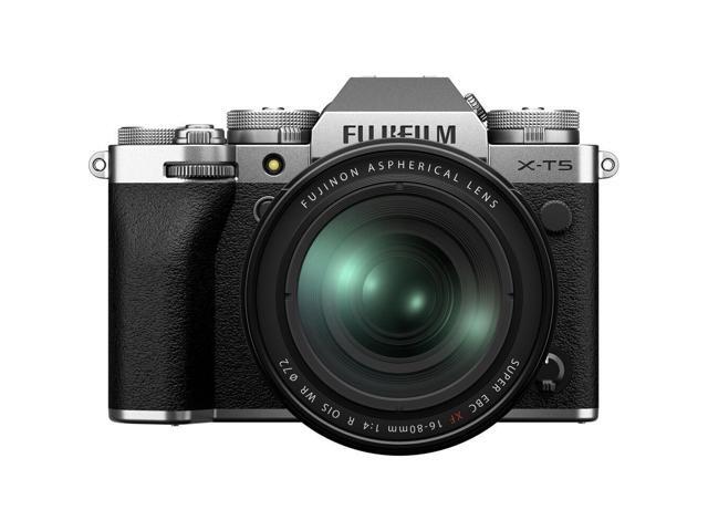 FUJIFILM X-T5 Mirrorless Camera with 16-80mm Lens Silver - 14PC Accessory Bundle